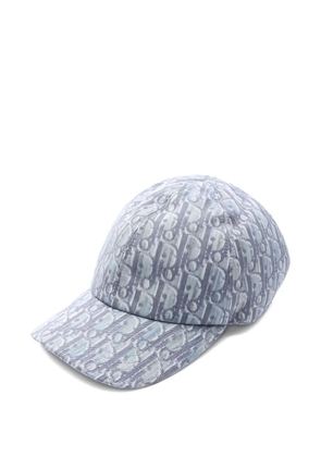 Christian Dior Pre-Owned 2020s Trotter canvas baseball cap - Blue