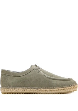 Frescobol Carioca Rodolfo lace-up espadrilles - Green