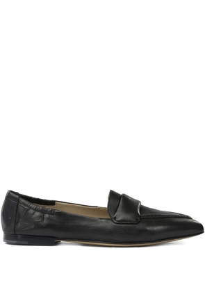 Pomme D´Or pointed leather loafers - Black