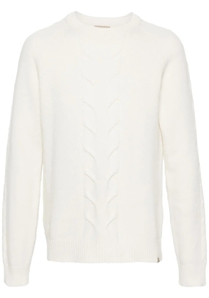 Woolrich cable-knit sweater - White
