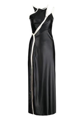 Ottolinger asymmetric halterneck dress - Black