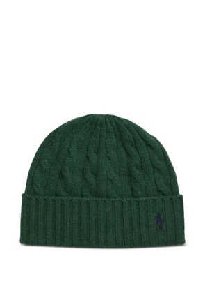 Polo Ralph Lauren Polo Pony cable-knit beanie - Green