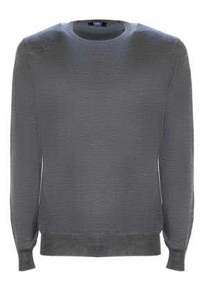 Fedeli crew-neck sweater - Grey