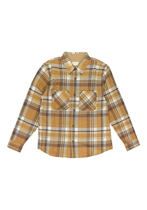 Aimé Leon Dore plaid-pattern shirt - Brown