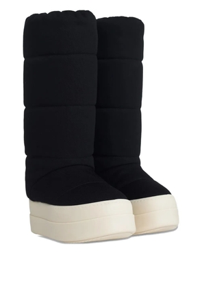 Rick Owens DRKSHDW Mega Bumper 'Black/Milk' boots