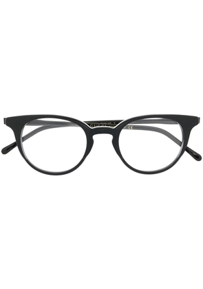 Gucci Eyewear round frame optical glasses - Black