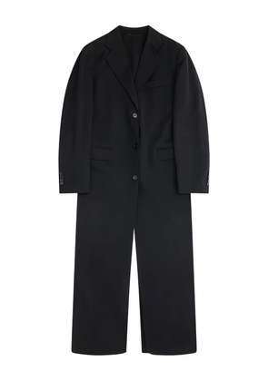 Simone Rocha open-back coat - Black