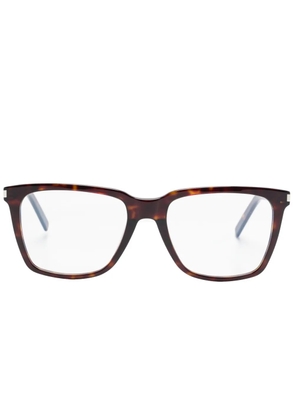Saint Laurent Eyewear SL 717 Slim glasses - Brown