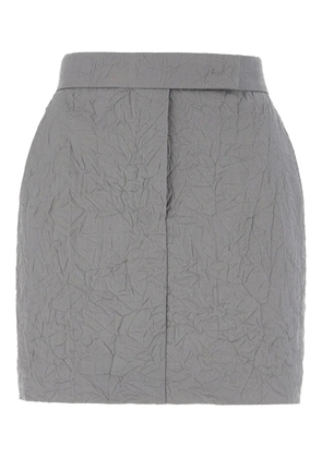 Max Mara wool mini skirt - Grey