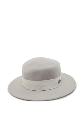 Maison Michel 2024 flat-top brim hat - Grey