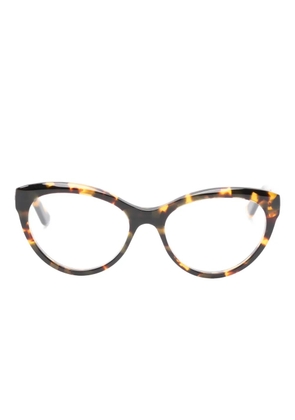 Chloé Eyewear geometric-frame glasses - Brown