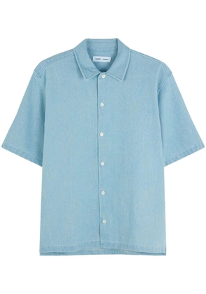 SAMSOE SAMSOE short-sleeve denim shirt - Blue