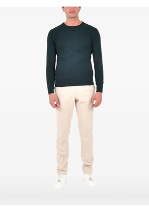 FRANZESE COLLECTION ribbed crew-neck sweater - Green