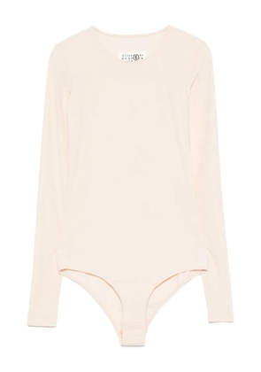 MM6 Maison Margiela crew-neck bodysuit - Neutrals