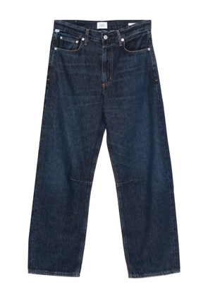 Citizens of Humanity button-fastening wide-leg jeans - Blue