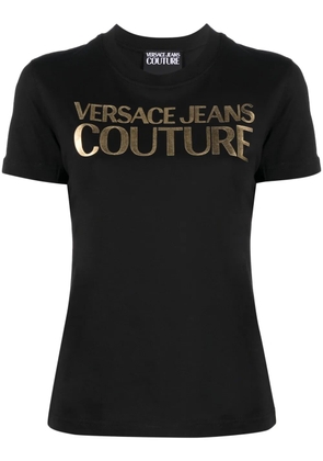Versace Jeans Couture logo print short-sleeve T-shirt - Black