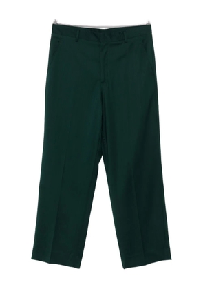 Costumein concealed-fastening trousers - Green