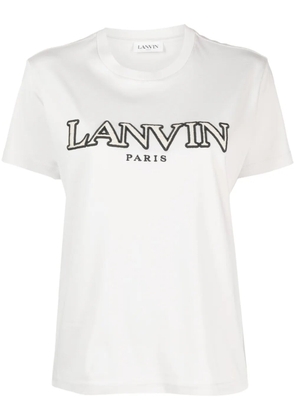 Lanvin embroidered logo T-shirt - Grey