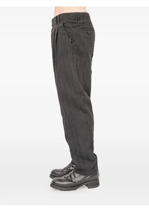 Forme D'expression tucked loose trousers - Black