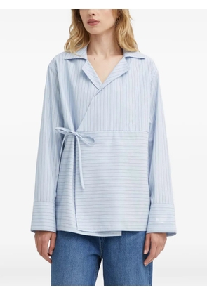 SAMSOE SAMSOE SACALA striped top - Blue