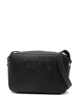 LIU JO logo-embossed crossbody bag - Black