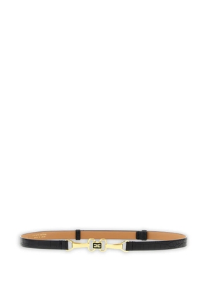 Elisabetta Franchi logo-buckle belt - Black