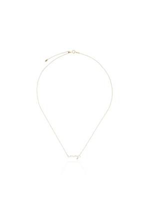 Persée 18kt yellow gold Amour diamond necklace