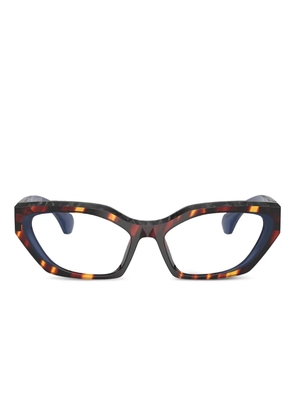Alain Mikli tortoiseshell cat-eye glasses - Brown