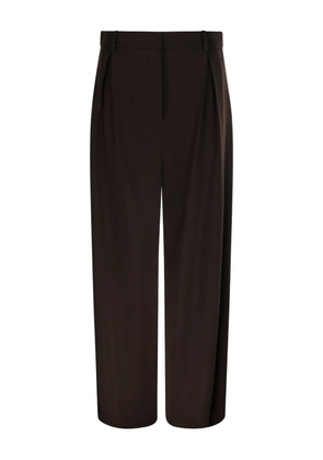 LOEWE pleat-detail trousers - Brown