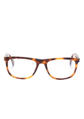 Saint Laurent Eyewear square-frame glasses - Brown