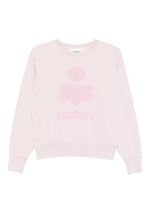 MARANT ÉTOILE logo crew-neck sweatshirt - Pink