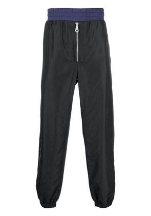 Moschino colour-block track pant - Blue