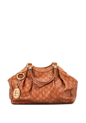Gucci Pre-Owned Sukey Guccissima Leather Medium tote bag - Brown