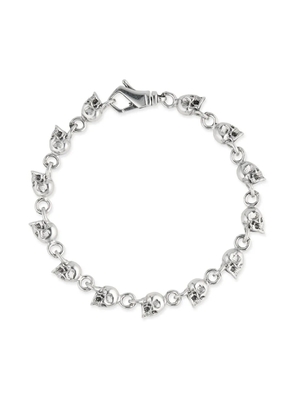 Emanuele Bicocchi multi-skull bracelet - Silver