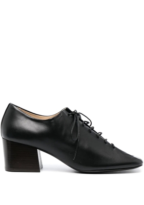 LEMAIRE Souris 55mm leather brogues - Black