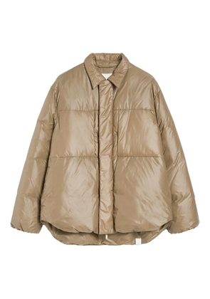 JIL SANDER+ padded shirt jacket - Brown