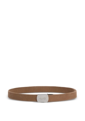 DSQUARED2 logo-plaque belt - Brown