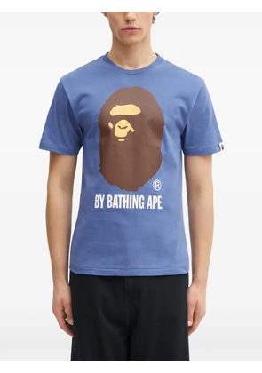 A BATHING APE® printed T-shirt - Blue
