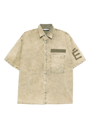 Études Studio boxy ripstop shirt - Green