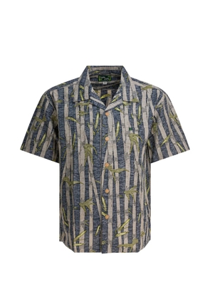 Montbell bamboo print shirt - Blue