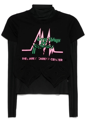 Conner Ives The Schiffli T-shirt - Black