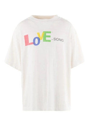 SAINT MXXXXXX Love Song T-shirt - White