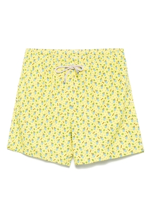 MC2 Saint Barth graphic-print swim shorts - Yellow