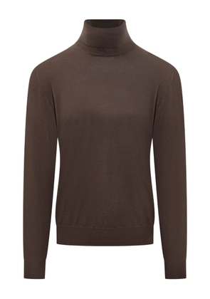 Filippo De Laurentiis turtleneck sweater - Brown