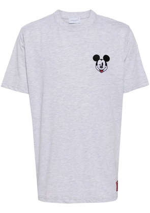 Family First Mickey Mouse-print cotton T-shirt - Grey