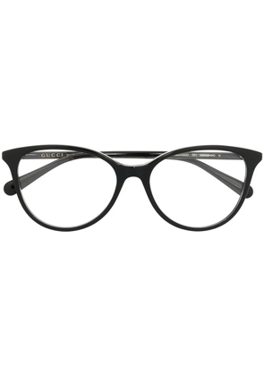 Gucci Eyewear round-frame optical glasses - Black