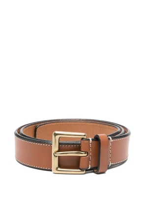 Gianfranco Ferré Pre-Owned 1990s stitched belt - Brown