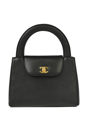 CHANEL Pre-Owned 1998 CC turn-lock handbag - Black