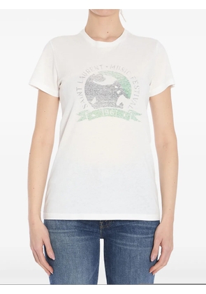 Saint Laurent 1961 Saint Laurent Music Festival t-shirt - White