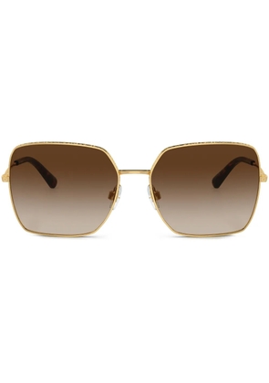 Dolce & Gabbana Eyewear square-frame sunglasses - Gold